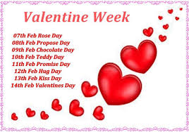 Days of Valentine Week