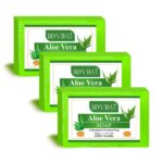 Doviko Pure Aloe Vera Soaps - Pack of 3 (375gm)