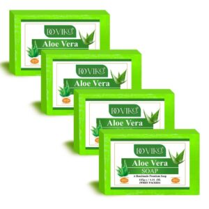 Doviko Pure Aloe Vera Soaps - Pack of 4 (500gm)