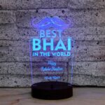 Best Bhai Personalised Lamp