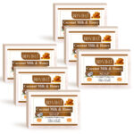 Doviko Organic Coconut Milk & Honey Soap - Pack of 6 (750gm)
