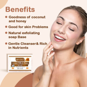 Doviko Organic Coconut Milk & Honey Soap - Benefits