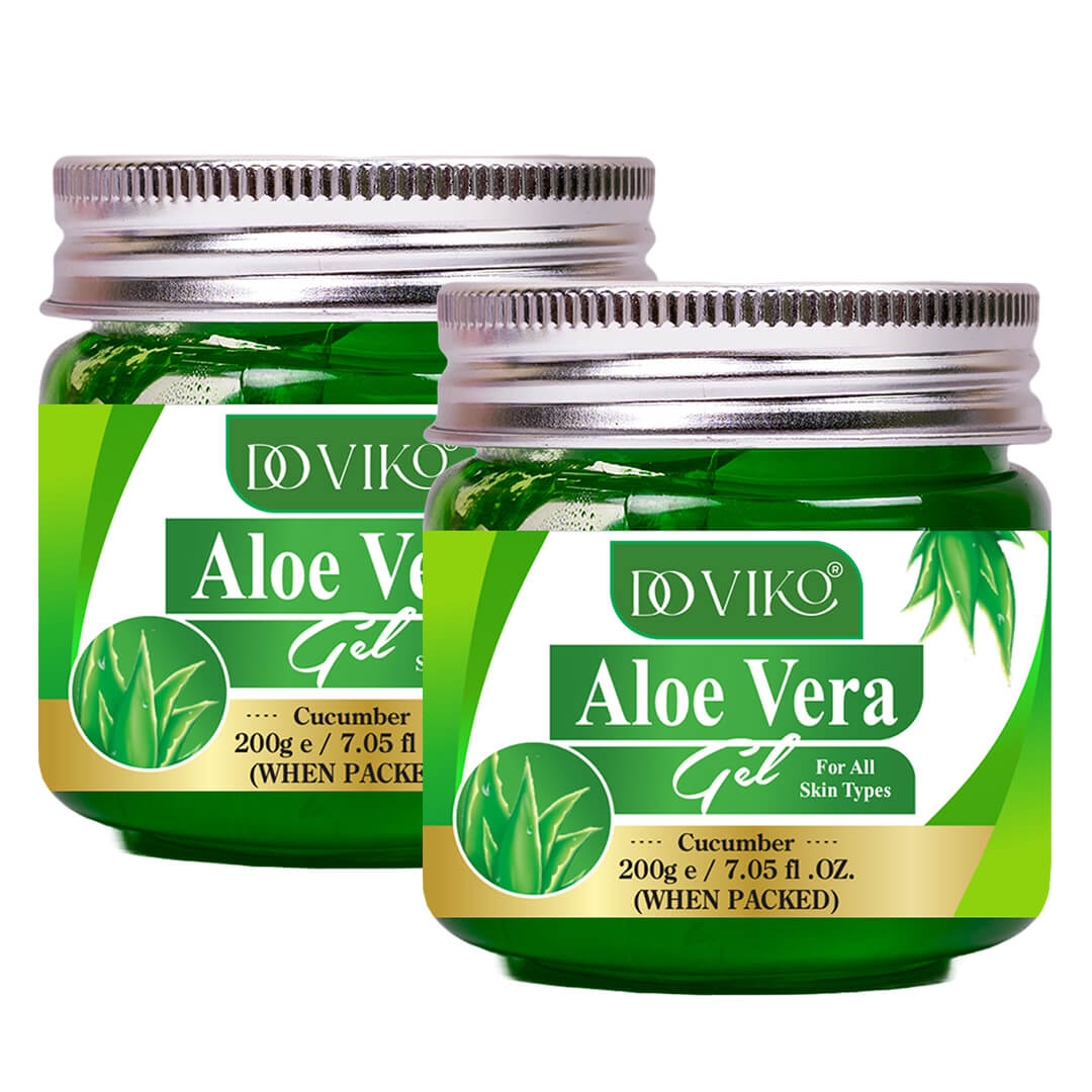 Doviko Green Aloe Vera Gel - Pack of 2