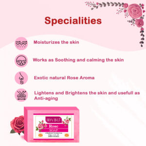 Doviko Natural Rose Soap - Specialties