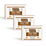 Doviko Goat Milk Soap for Men & Women - Pack of 3 (375 g)