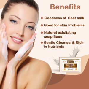 Doviko Goat Milk Soap for Men & Women - Benefits
