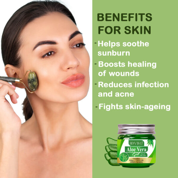 Green Aloe Vera Gel - Skin Benefits