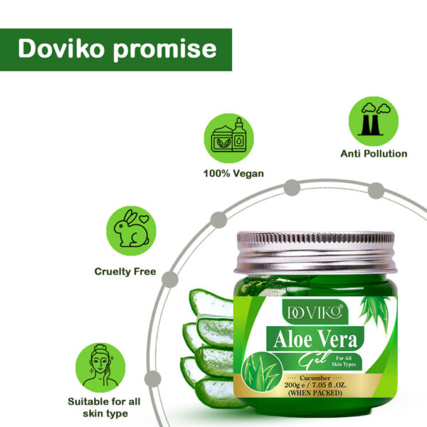 Green Aloe Vera Gel - Doviko Promise