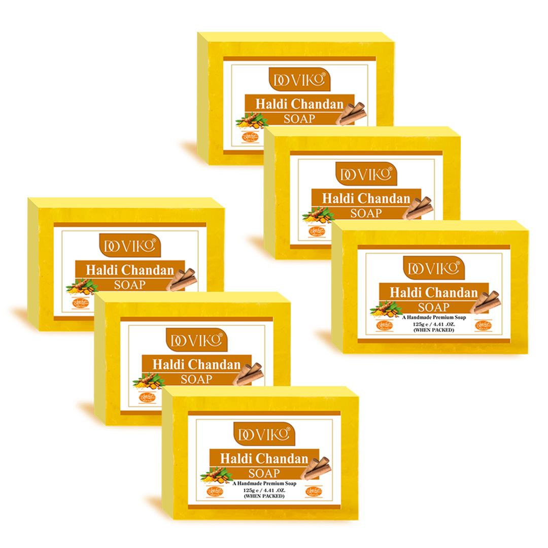 Doviko Pure Haldi Chandan Soap - (750gm)