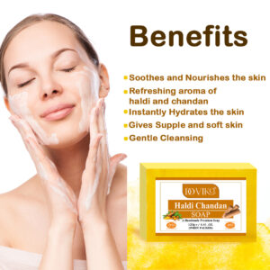 Doviko Pure Haldi Chandan Soap - Benefits