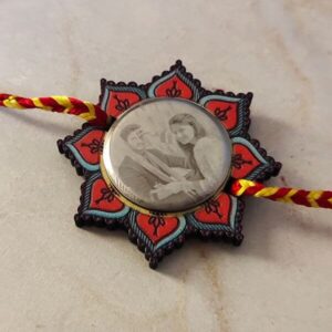 Personalized Metal Rakhi